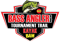 BAM Bass Angler Magazine Tournamwnt Trail Kayak Logo
